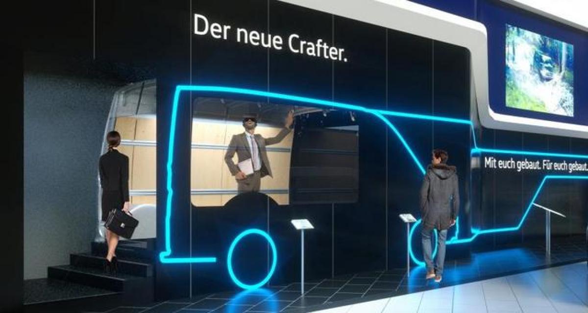 Regard virtuel sur le futur Volkswagen Crafter