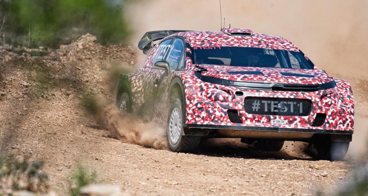 La future Citroën C3 WRC en test