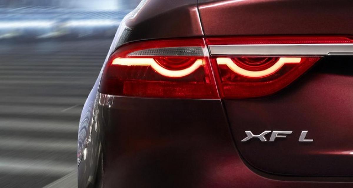 Jaguar XF L : second teaser
