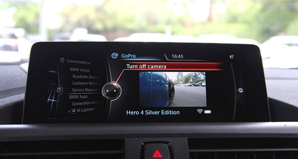 BMW intègre les GoPro dans son application M Laptimer