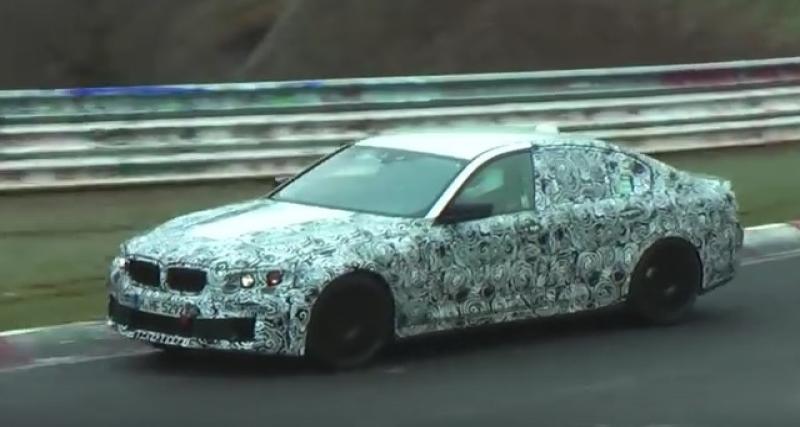  - Spyshot : la BMW M5 ferraille et chante au Nürburgring