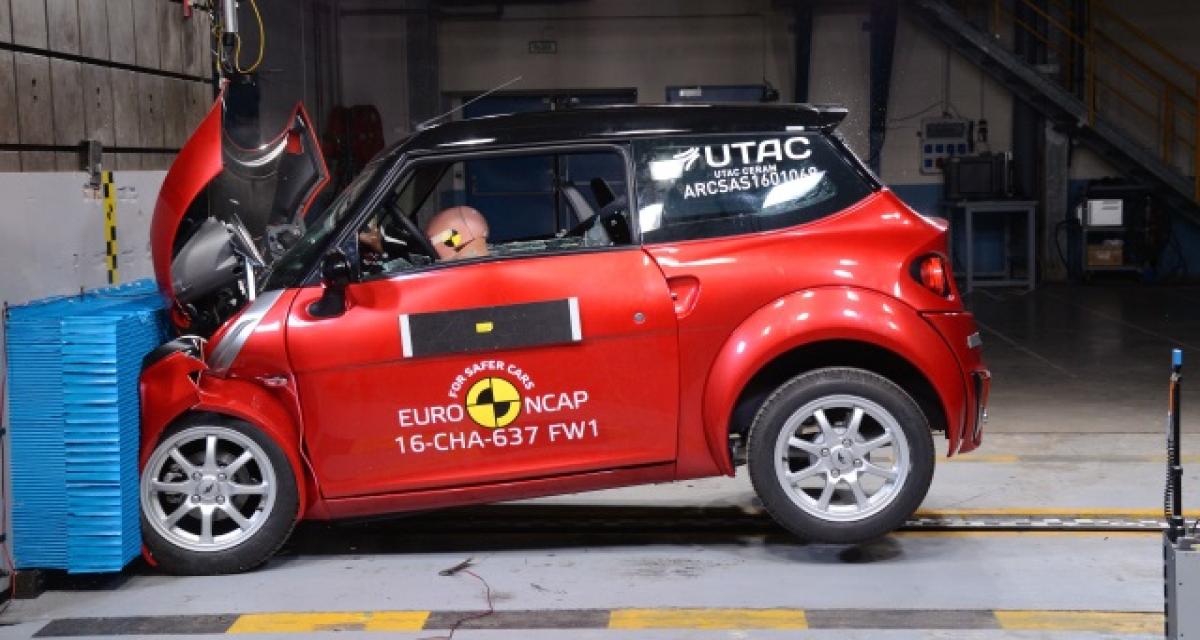 L'EuroNCAP s'intéresse encore aux quadricycles (et ce n'est toujours pas joli)