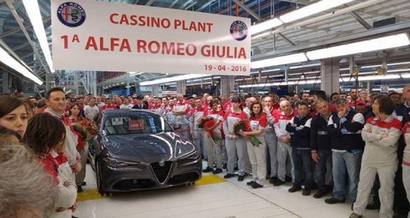  - Alfa Romeo Giulia, c'est parti