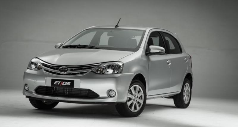  - Des nouveautés pour la Toyota Etios au Brésil