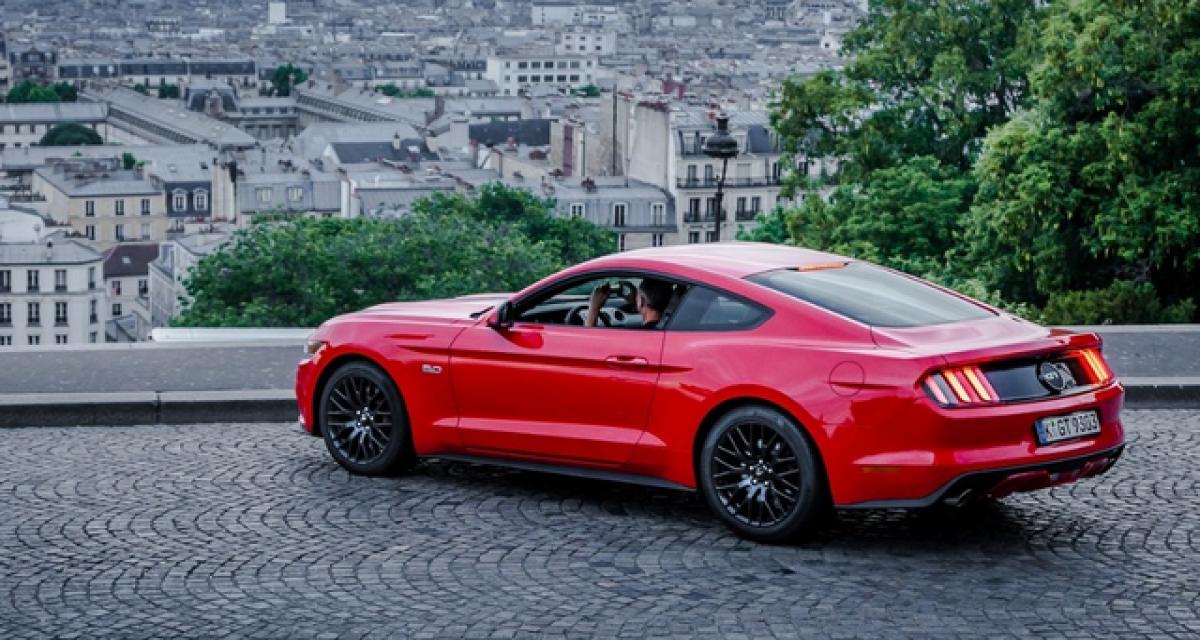 Ford Mustang : en 2015 le coupé sport le plus vendu au niveau mondial