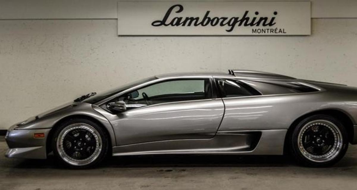 A vendre : Lamborghini Diablo SV avec 1,8 km au compteur