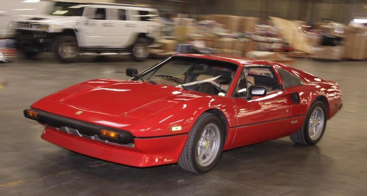 Les douanes US viennent de retrouver une Ferrari volée en 1987 !