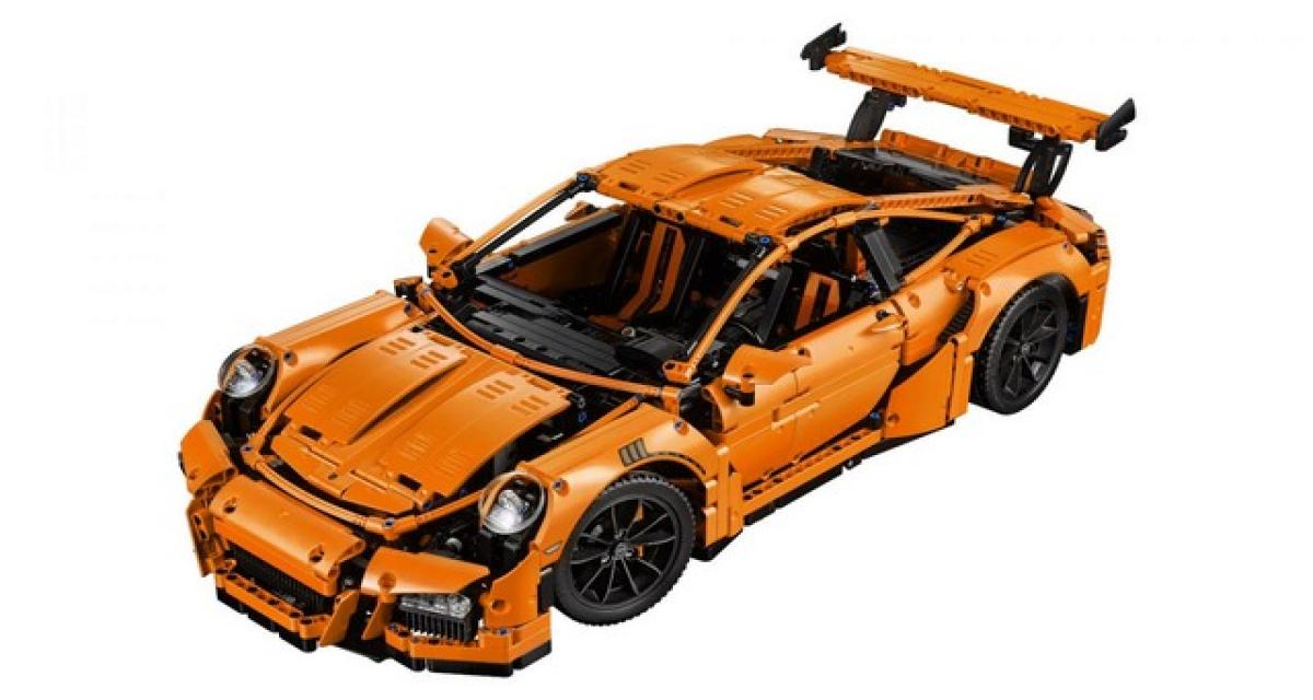 La Porsche 911 GT3 RS en Lego