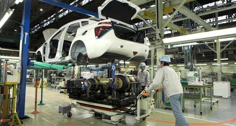  - Toyota : une perte de production estimée à 80 000 unités
