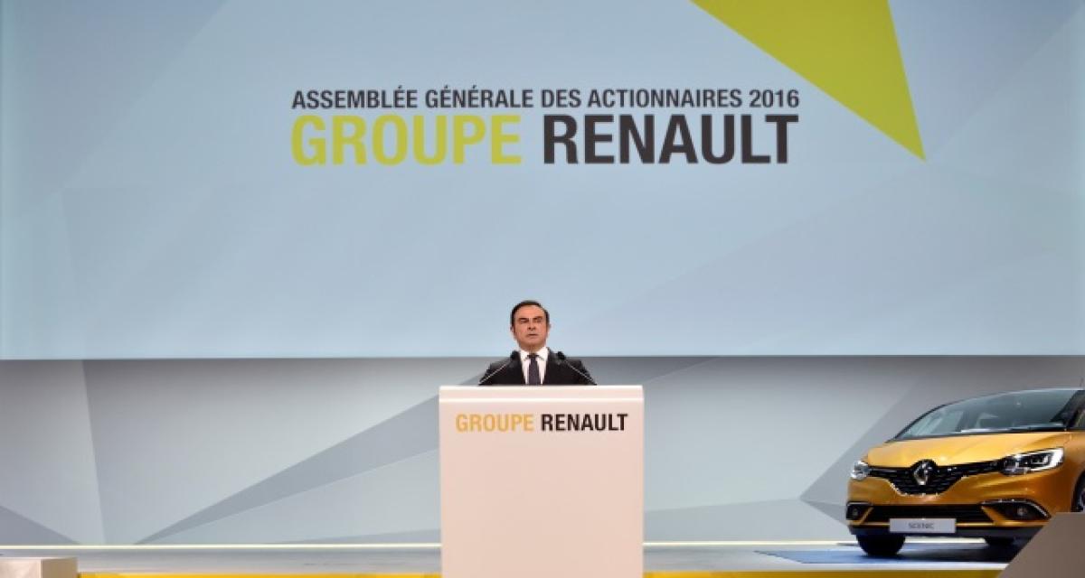 Renault : la rémunération de Carlos Ghosn contestée mais entérinée