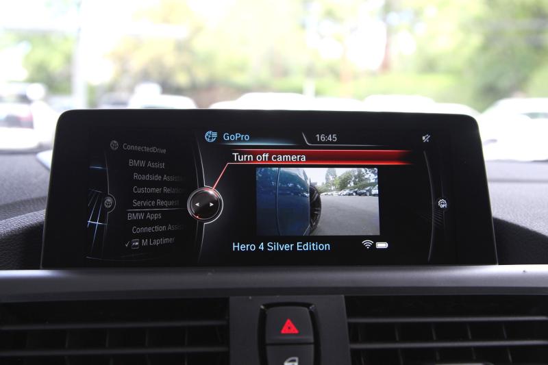  - BMW intègre les GoPro dans son application M Laptimer 1