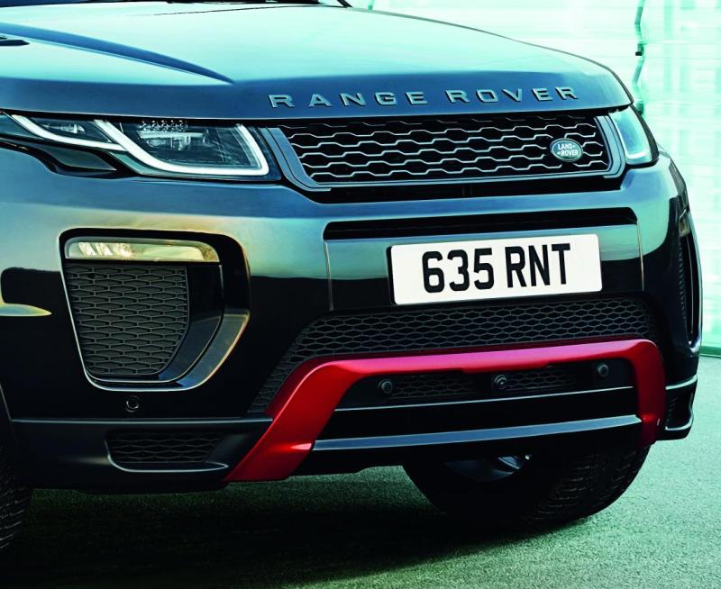  - Range Rover Evoque Ember Special Edition : le rouge et le noir 1