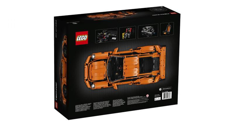 La Porsche 911 GT3 RS en Lego 1