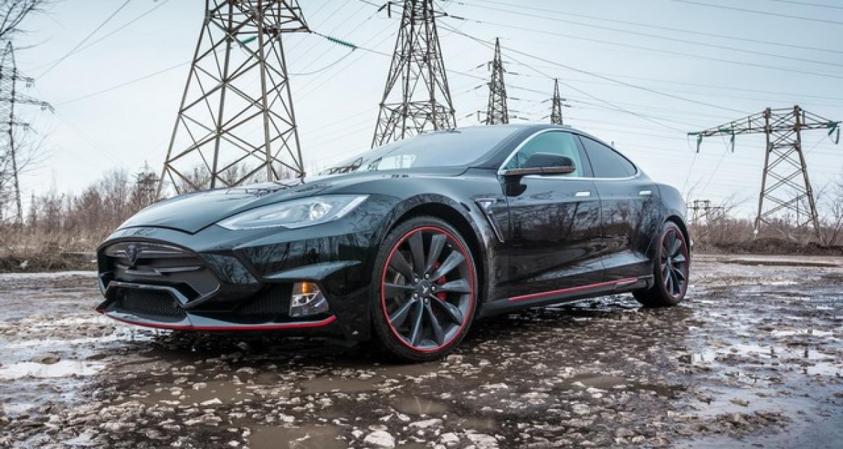 Larte Design et une Tesla Model S