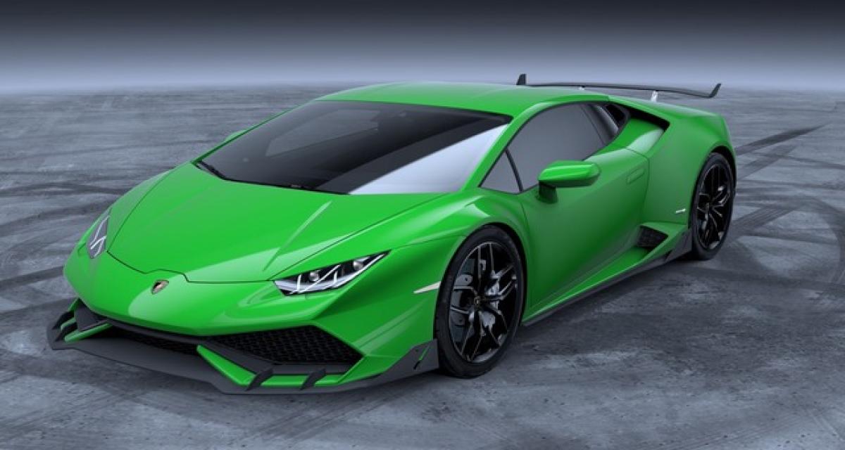 Un kit aérodynamique pour la Lamborghini Huracán