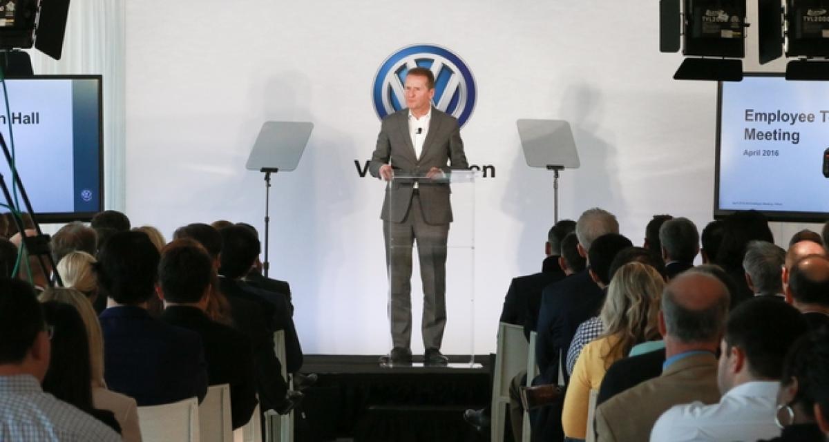 Le responsable de VW croit au renouveau aux USA