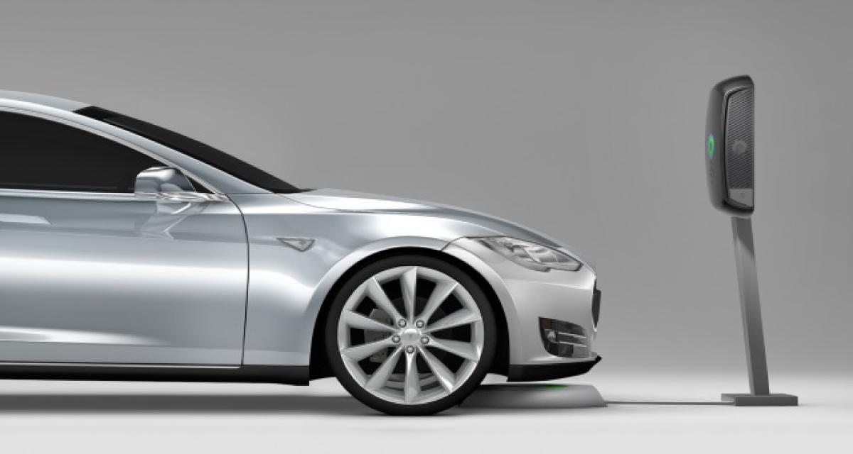 La recharge sans fil Tesla Model S pour $3 290