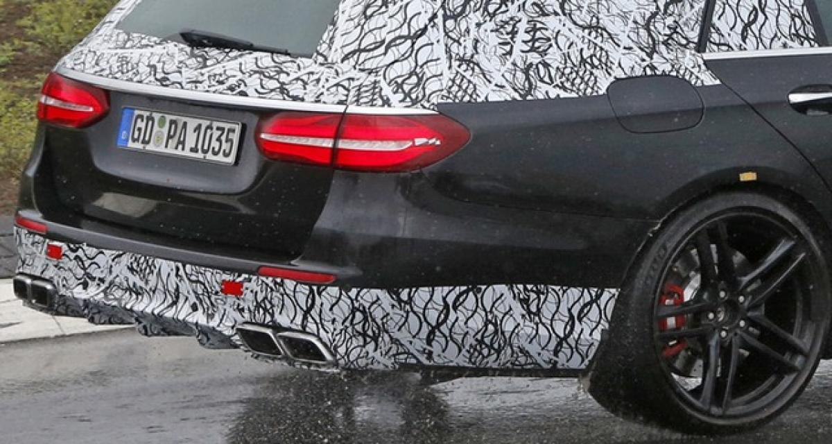 Spyshot : la Mercedes-AMG E63 fait le break