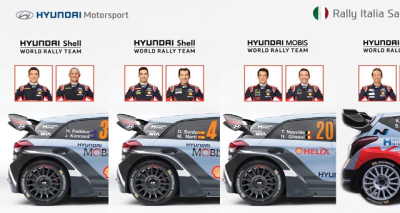  - WRC - Neuville ne marquera pas de point pour Hyundai en Italie