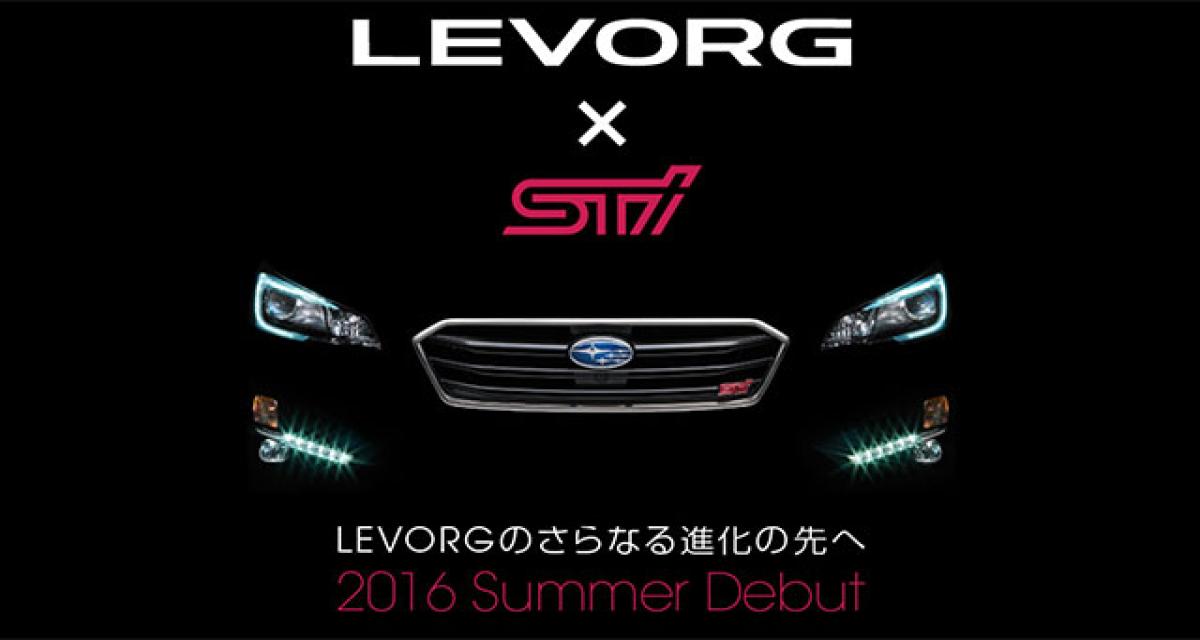 Une Subaru Levorg STI en approche au Japon