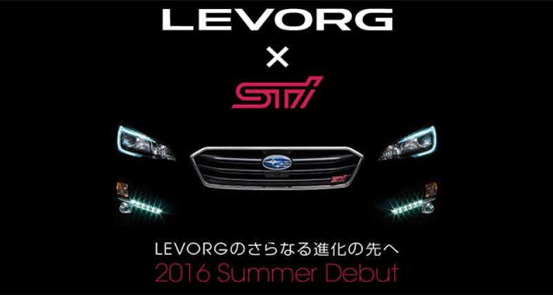  - Une Subaru Levorg STI en approche au Japon