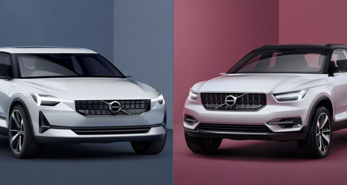 Deux concepts pour les prochaines compactes Volvo