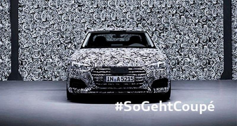  - Audi A5 Coupé : suite du teasing