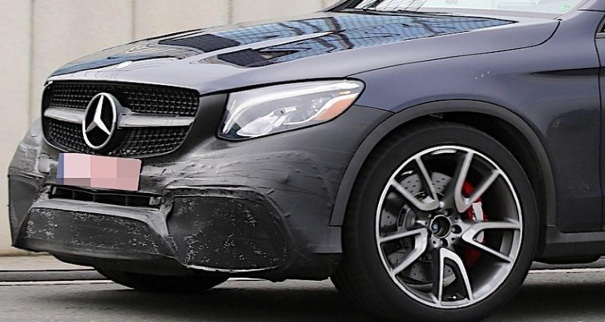 Spyshot : le Mercedes-AMG GLC63 encore surpris