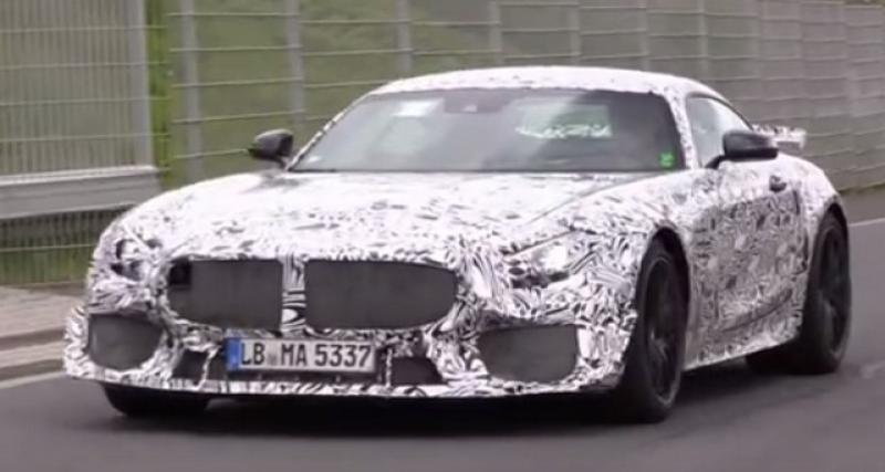  - Spyshot : la Mercedes-AMG GT-R s'annonce