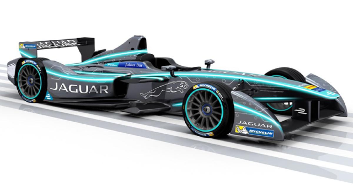 Formule E - La Jaguar a roulé