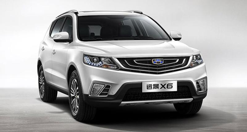  - Geely Vision X6
