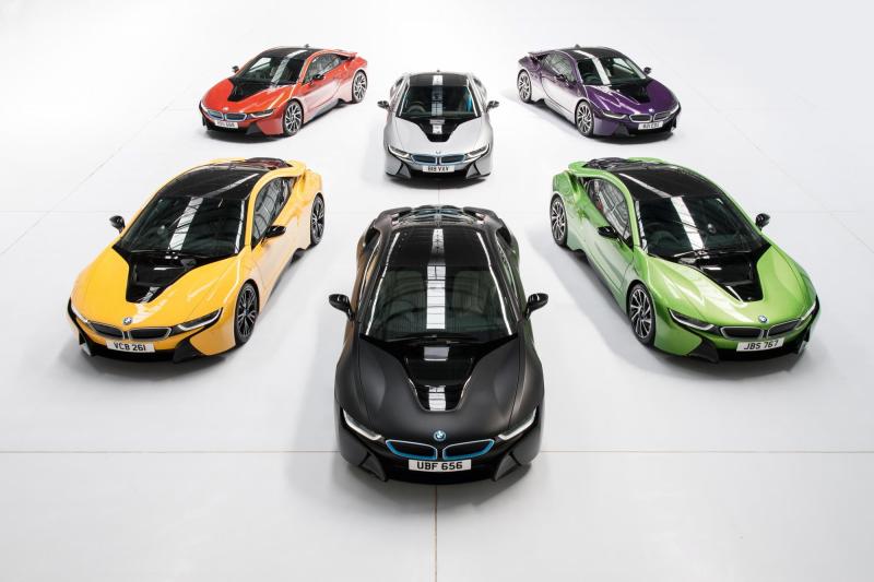  - La BMW i8 prend des couleurs 1