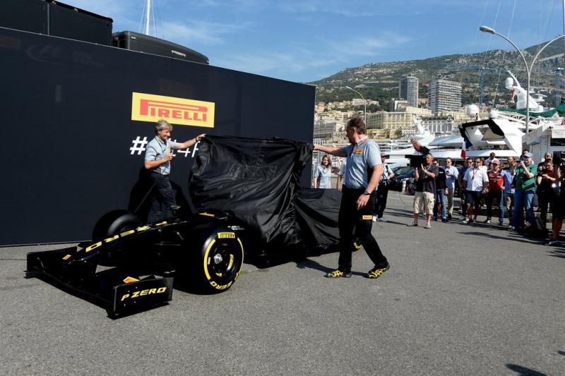 Pirelli montre les pneus qui doivent rendre les F1 2017 plus rapides 1
