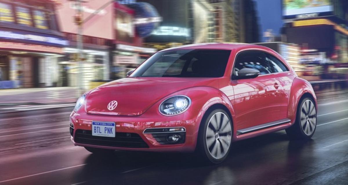 Aux USA, VW lance la #PinkBeetle