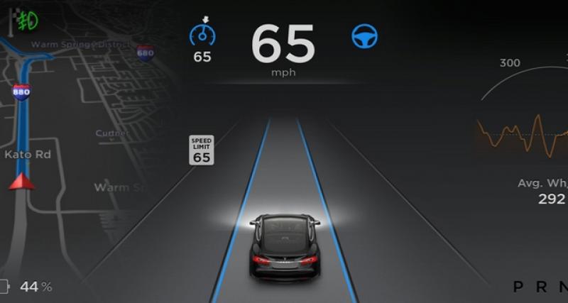  - Tesla prêt à partager les données de l'AutoPilot