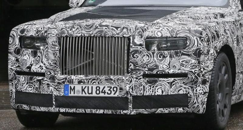  - Spyshot : la future Rolls-Royce Phantom surprise