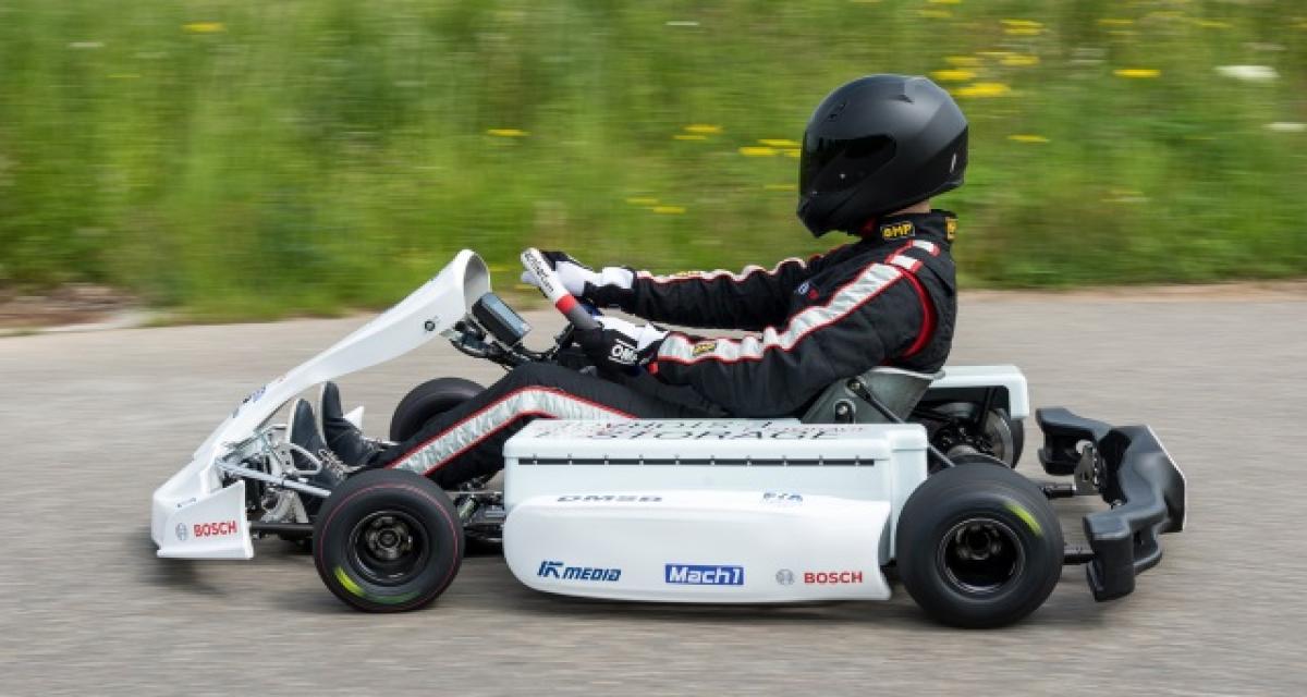 Bosch e-kart : kart électrique de course