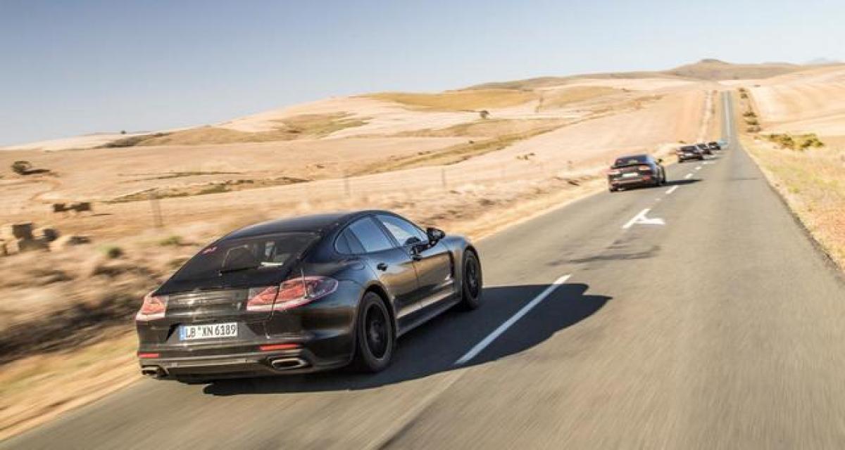 Future Porsche Panamera : le teasing continue
