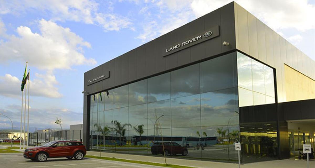 Jaguar Land Rover inaugure son usine au Brésil
