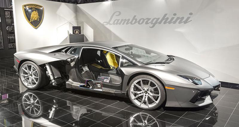  - A Seattle, Lamborghini inaugure son centre d'expertise sur la fibre de carbone