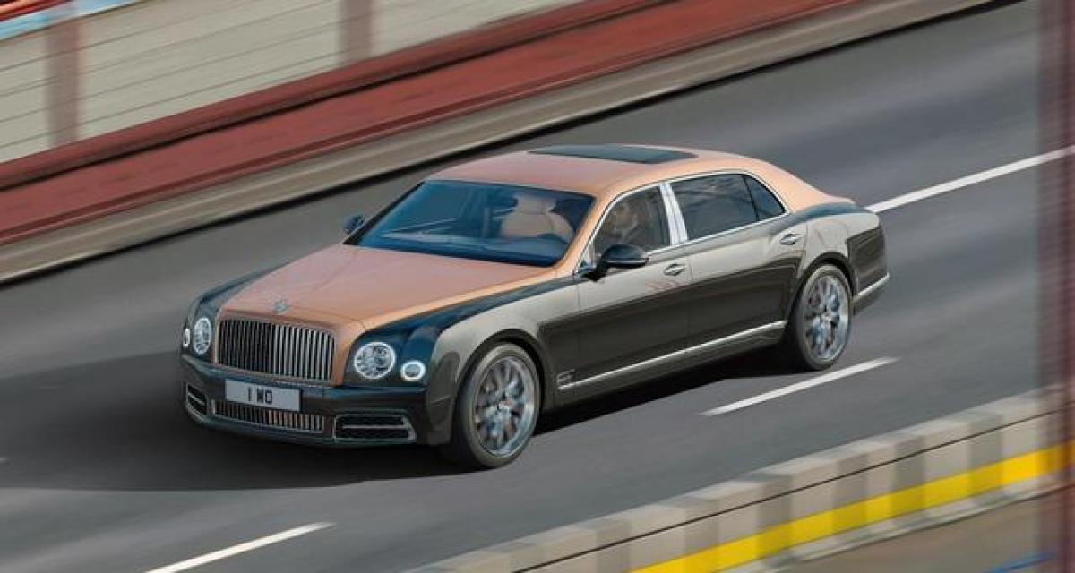 La longue Bentley Mulsanne EWB et un cliché à 53 milliards de pixels