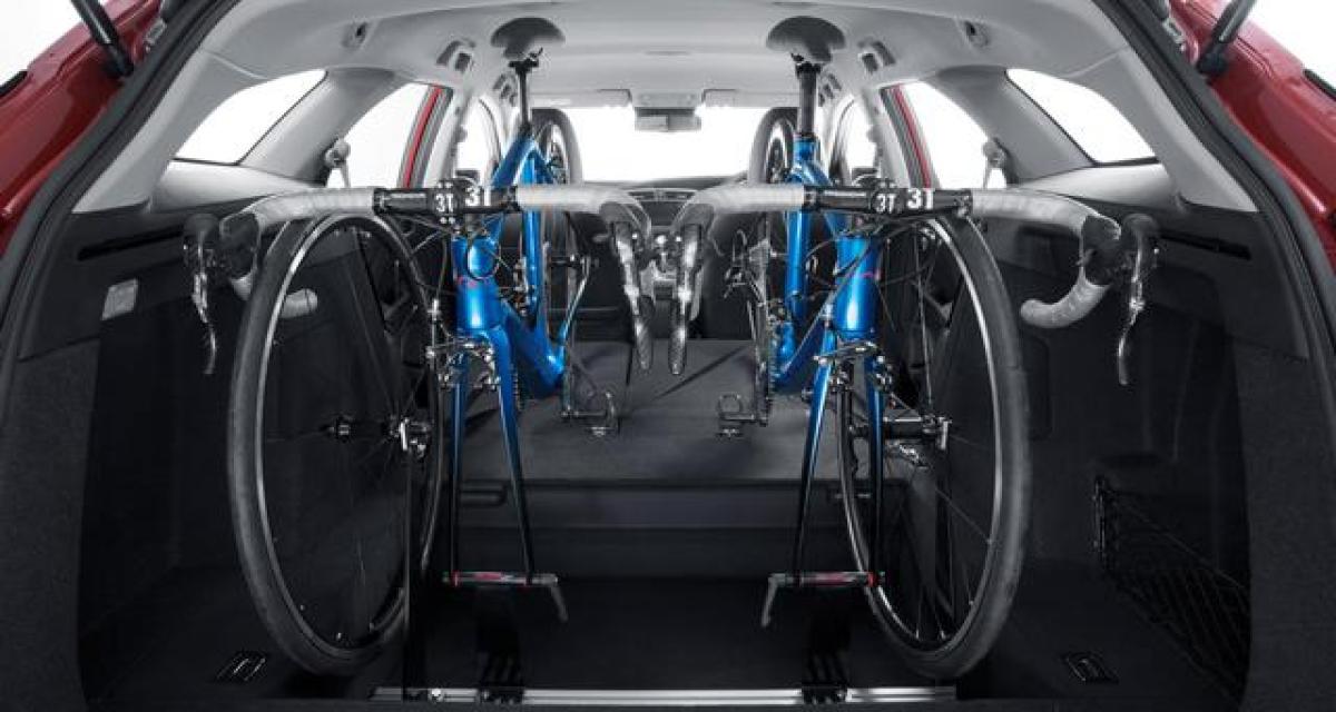 Honda Civic Tourer : un nouveau porte-vélos embarqué