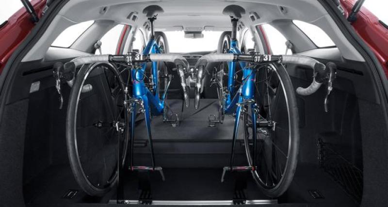  - Honda Civic Tourer : un nouveau porte-vélos embarqué