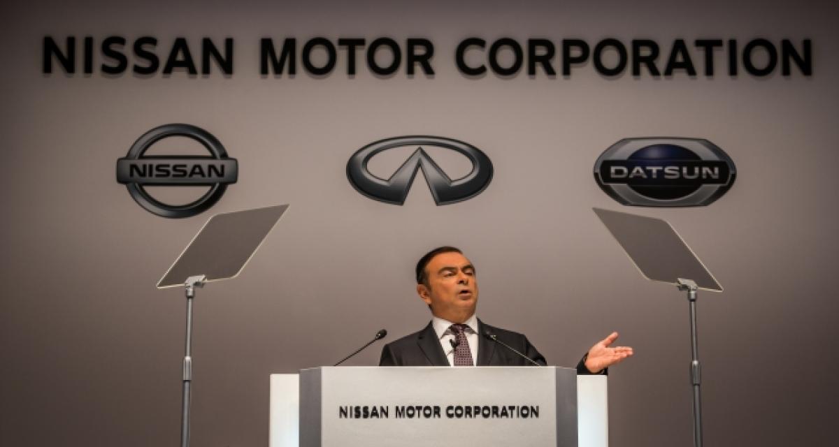 Nissan : 9 millions d'euros pour Carlos Ghosn