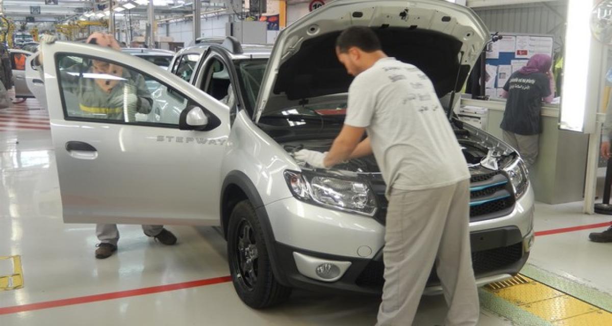 Production engagée pour la Dacia Sandero Stepway en Algérie