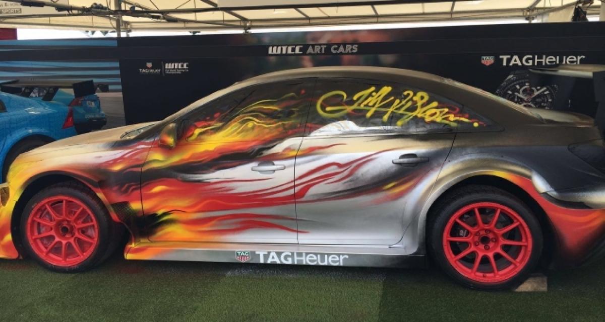 Goodwood 2016 : Tag Heuer dévoile une art car WTCC