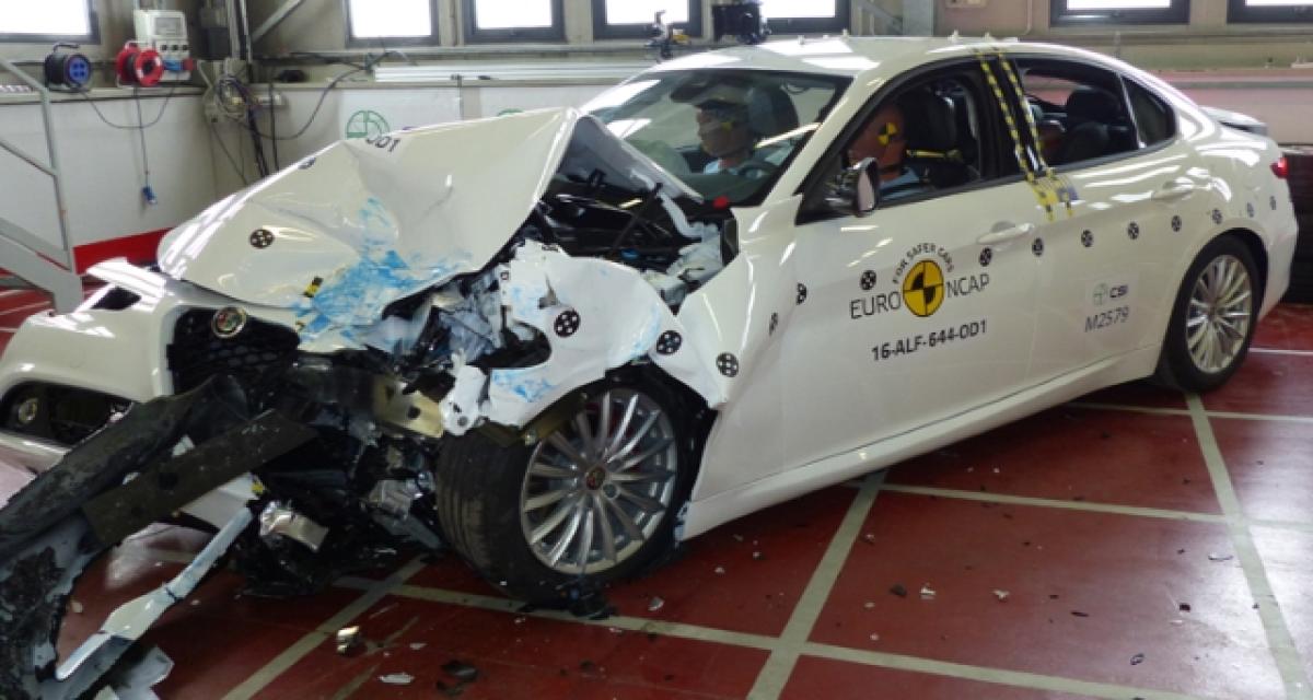 EuroNCAP : Alfa Romeo Guilia, Seat Ateca et VW Tiguan passés au crible