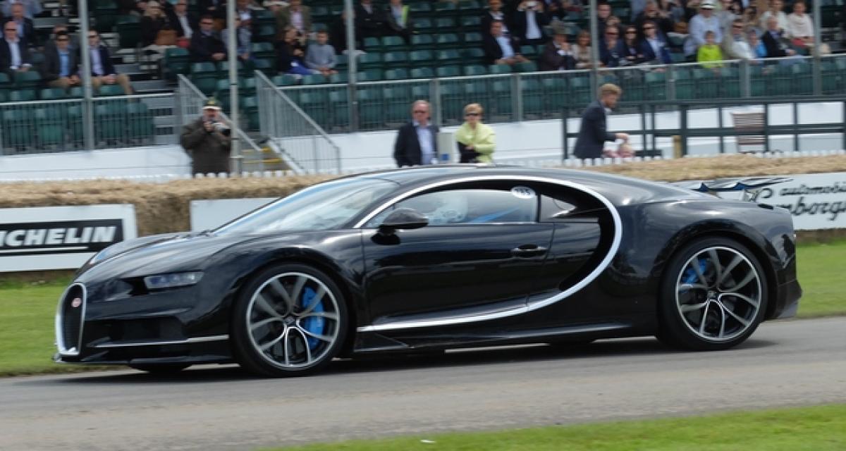 Goodwood 2016 live : Bugatti Chiron