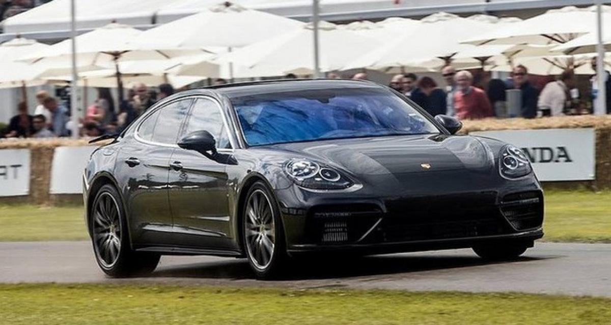 Goodwood 2016 : Patrick Dempsey et la nouvelle Porsche Panamera