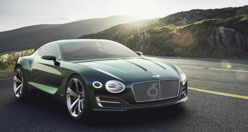  - Une sportive ou un nouveau SUV chez Bentley?